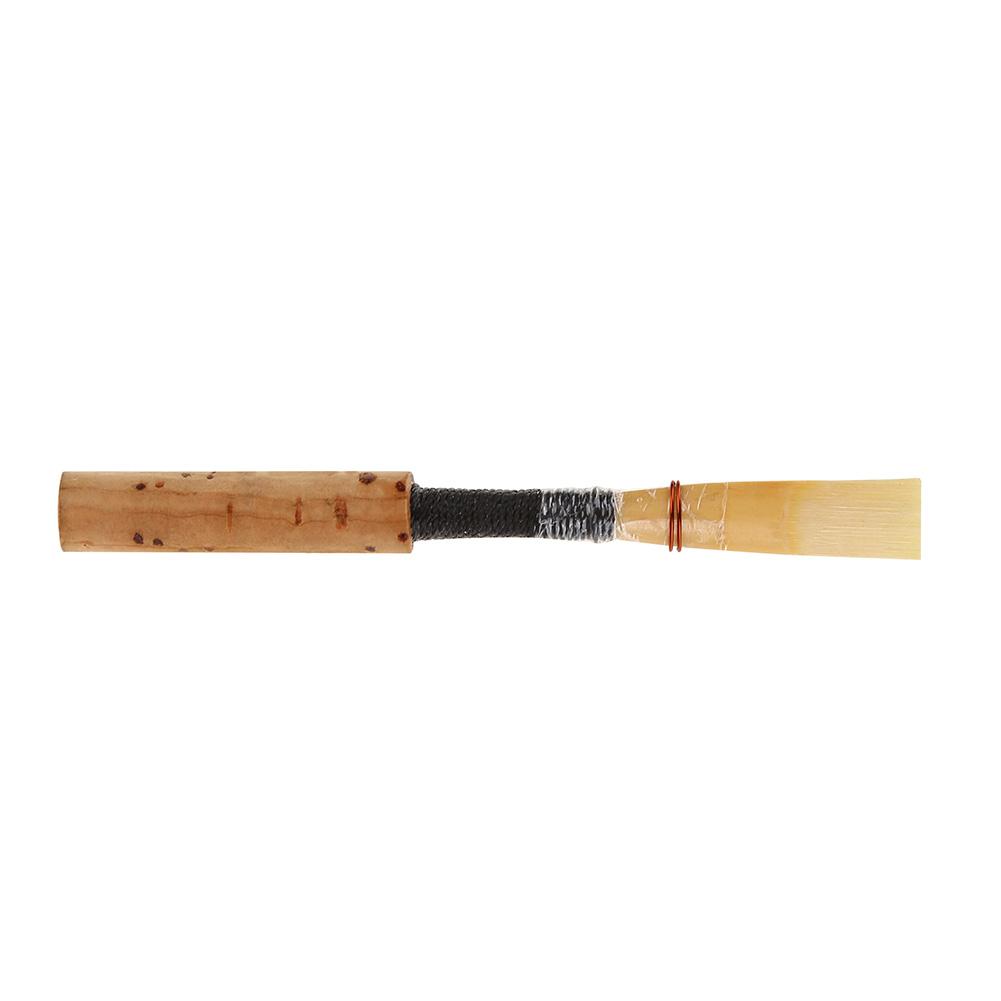 Good Quality Oboe Reed Wind Instrument Replacement Parts with Transparent Tube Sleeve(1Pc)