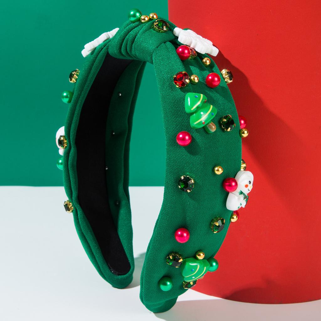 Female Fashion Personality Christmas Snowman Headband