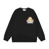 Casa spring and summer fantasy door starry sky castle casa letter long sleeve crew neck sweater couple T-shirt men and women couples