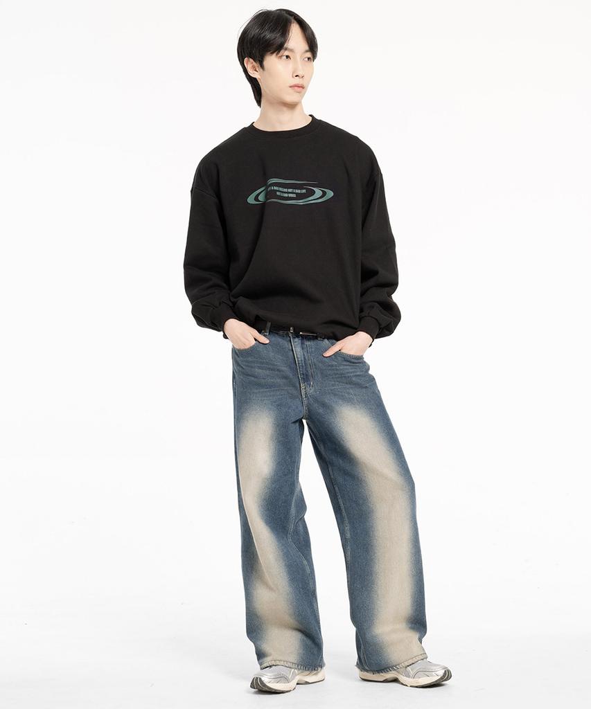 ELIMENO El Not Bad Oversized Sweatshirt Black (Mint)