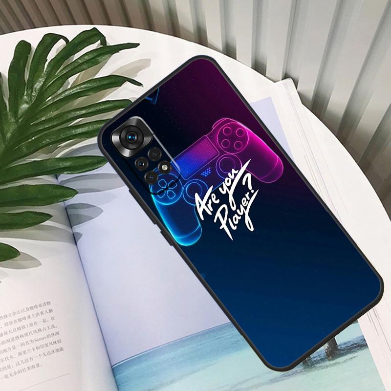 Cool Gaming Controller Funda For Xiaomi Redmi Note 13 10 11 12 14 15 Pro Plus Case For Redmi 15C 12C 13C 14C 10C 15