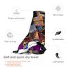 Jul France Rapper Beach Towel Soft Microfiber Quick Dry Absorbent Quick Towels For Yoga