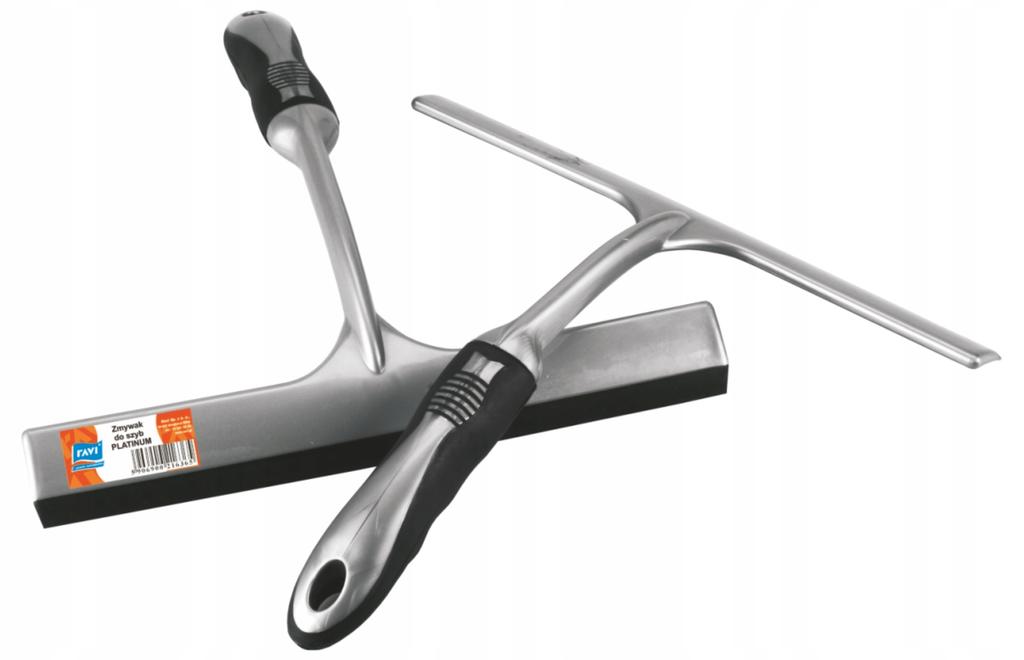 Glass Cleaner Squeegee Rubber, Platinum