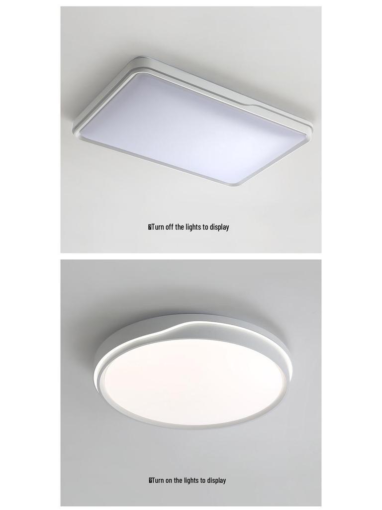 LED Ceiling Lights: Eye-Friendly Full Spectrum for Bedroom, Living Room, Children's Room - Nordic Design