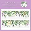 200cm/roll Vine Theme Flower Landscaping Tape PET Decorative Tape Plant Tape  Diary Decoration