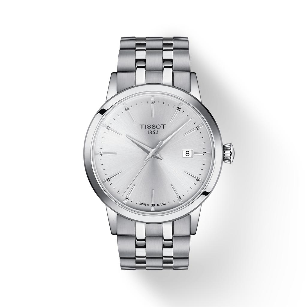 Tissot Stainless Steel Silver Dial Men's Fashion Watch T129.410.11.031.00