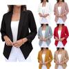 2025 New Spring/Autumn Women's Non-Iron Suit Jacket - Casual Blazer Top Professional Wear
