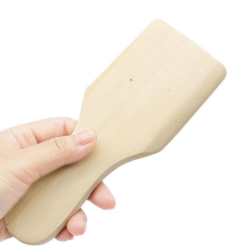 1/10x/Set Clay Pottery Paddles Wood Sculpture Pads Pottery Wood Board Handmade Ceramic Art Crafts Tool for Workshops