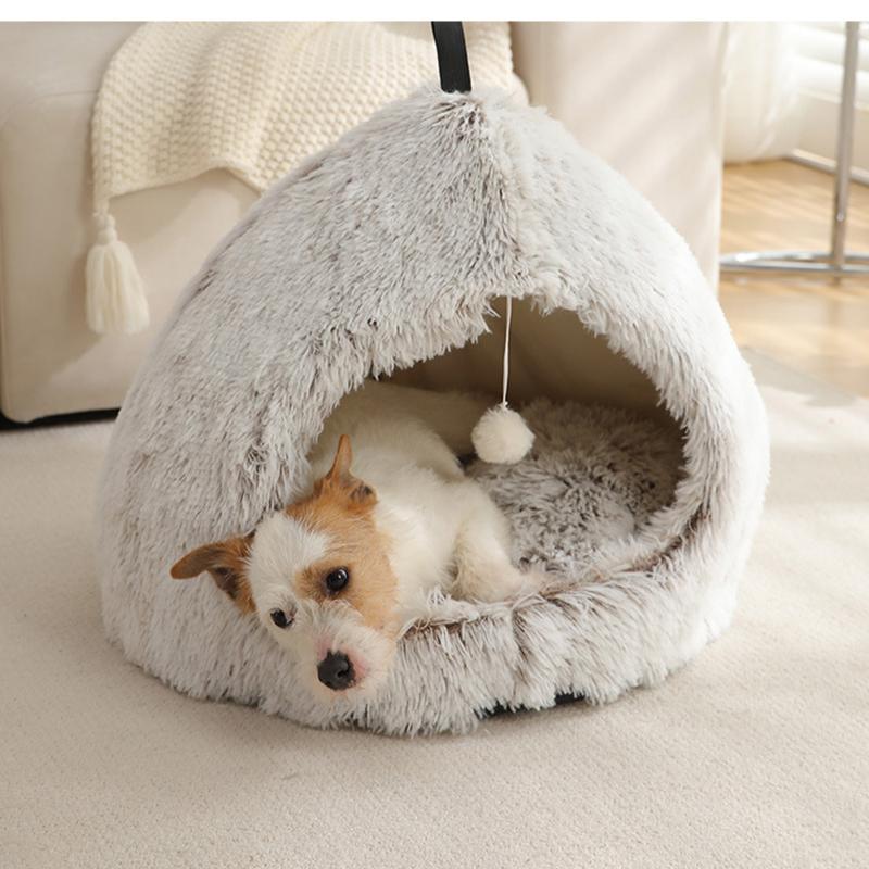 Winter Warm Dog Bed Soft Pet Sleeping Mat for Cats Small Medium Dogs Comfortable Dog Nest Cat Sleep Bed Dog Accessories