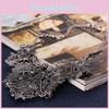 Vintage Style Alloy Flower Pendant Necklace For Women And Holiday Gifts