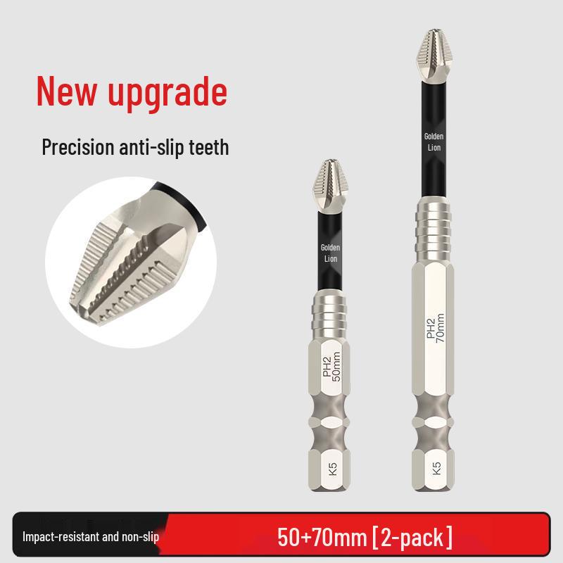 K5 High Torque Anti-Slip Magnetic Phillips Head Hand Drill Electric Screwdriver with Impact Resistance and Chrome Plated Super Hard Bit