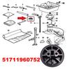 51711960752 פקק תמיכה לנקודת הרמה פד הרמה ל-BMW E36 סדרה 3 E36 318 323 325 328 קופה קבריולט