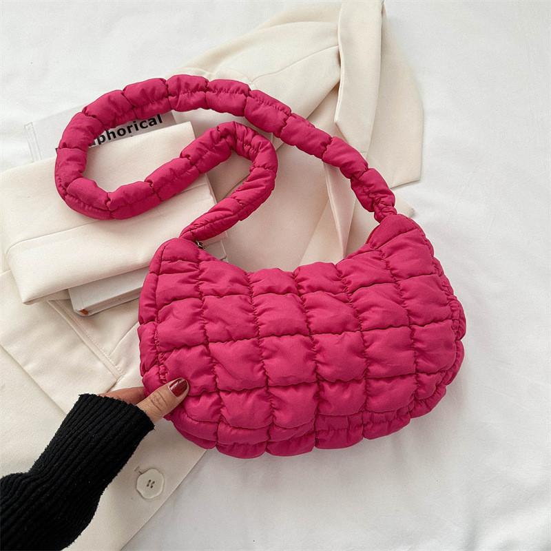 Stylish Minimalist Shoulder Bag Trendy Unique Retro Casual Dumpling Bag For Women