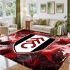 Fulham Voetbal Design Kristalfluweel Tapijt Zacht Decoratief Matje voor Slaapkamer Entree