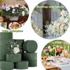 Green Floral Foam,5/10PCS Round Floral Foam Brick, Dry Floral Foam Blocks, Artificial Flower Mud DIY Flower Arrangement Kit