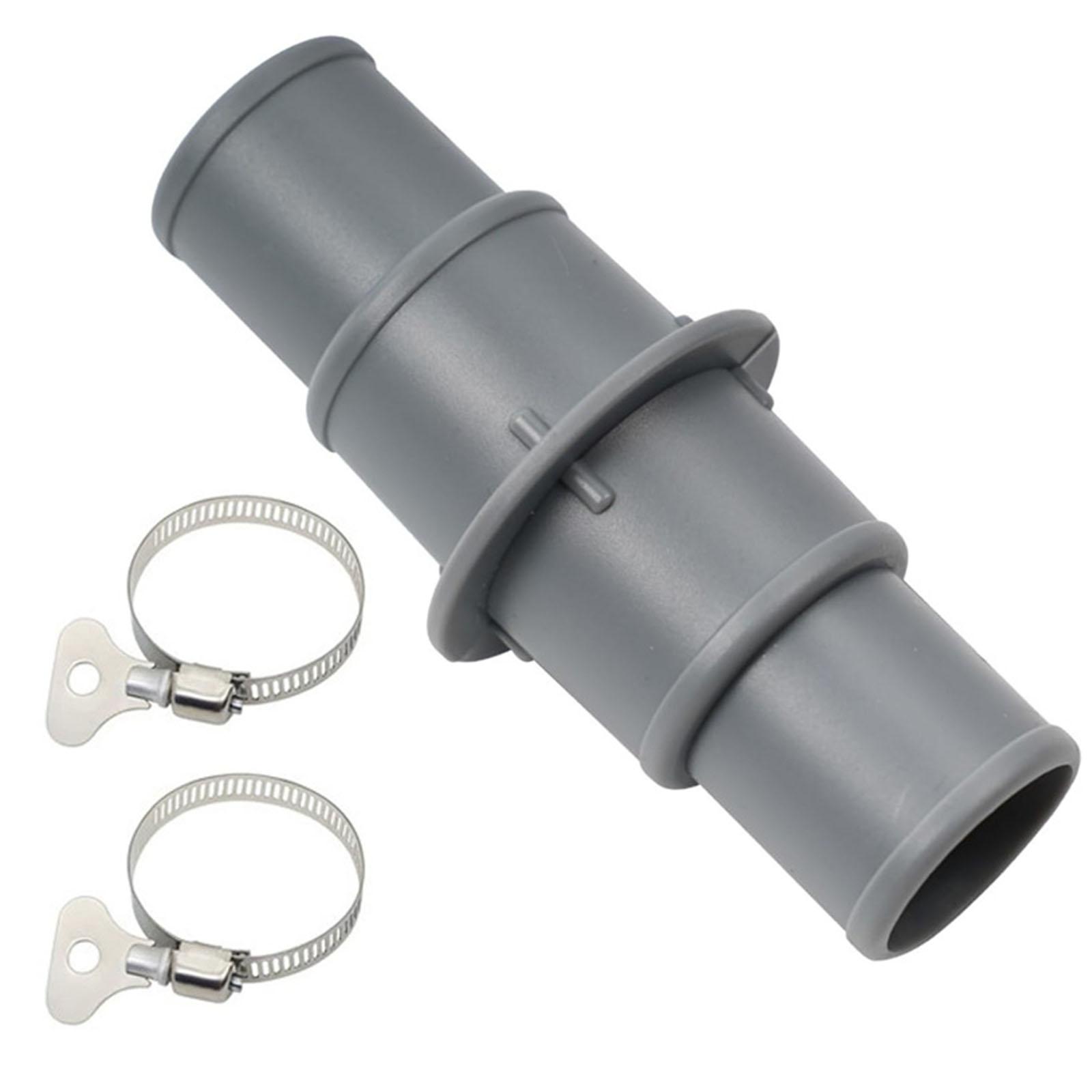 

Адаптер для шланга бассейна Соединительная муфта Адаптер для вакуумного шланга Пластиковая текстура для пылесосов для бассейна и шлангов фильтрующего насоса 1SET