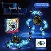 Deformable Luminous Gyro Toy for Kids - Educational Stress-Relief Mechanical Spinner