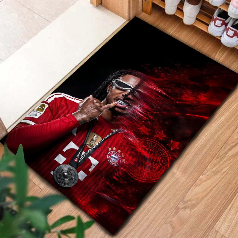 Bayern Munich Football Jersey Carpet Rug For Living Room Bedroom Home Sofa Decoration Kids Play Nonslip Floor Mat