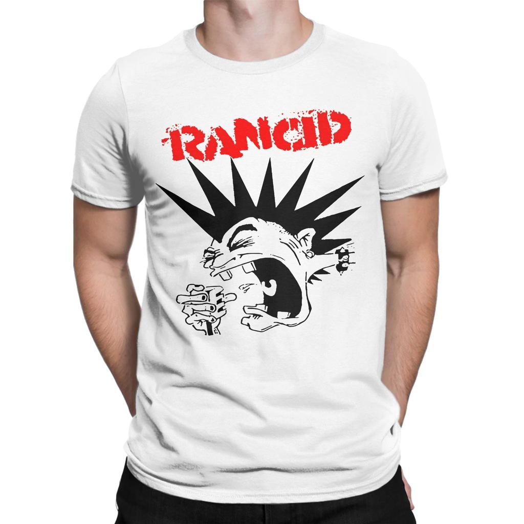 Rancid Punk Rock Screamer Classic Novelty Graphic 100% Cotton T-Shirt Tees Tops For Men