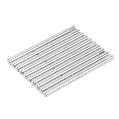 10pcs RC Brushless Motor Shaft Rod Stainless Steel 4x53.6mm RC Motor Accessory for RC Boats Models