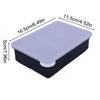 Flexible Silicone Ice Cube Tray - 6-Cavity Easy Release Mold for Crystal Clear Ice Cubes 6x Faster Freezing