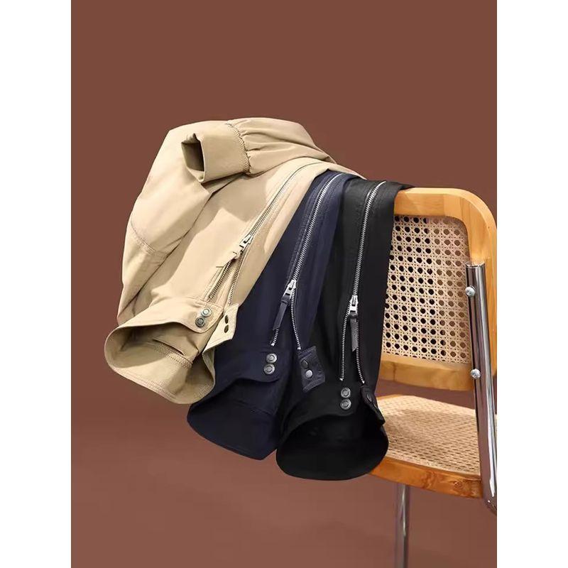 American Retro Harrington G9 Stand-Collar Heavy-Duty Jacket for Men, Spring and Autumn Workwear, Foreign Trade Men's Flight Hunting Jacket