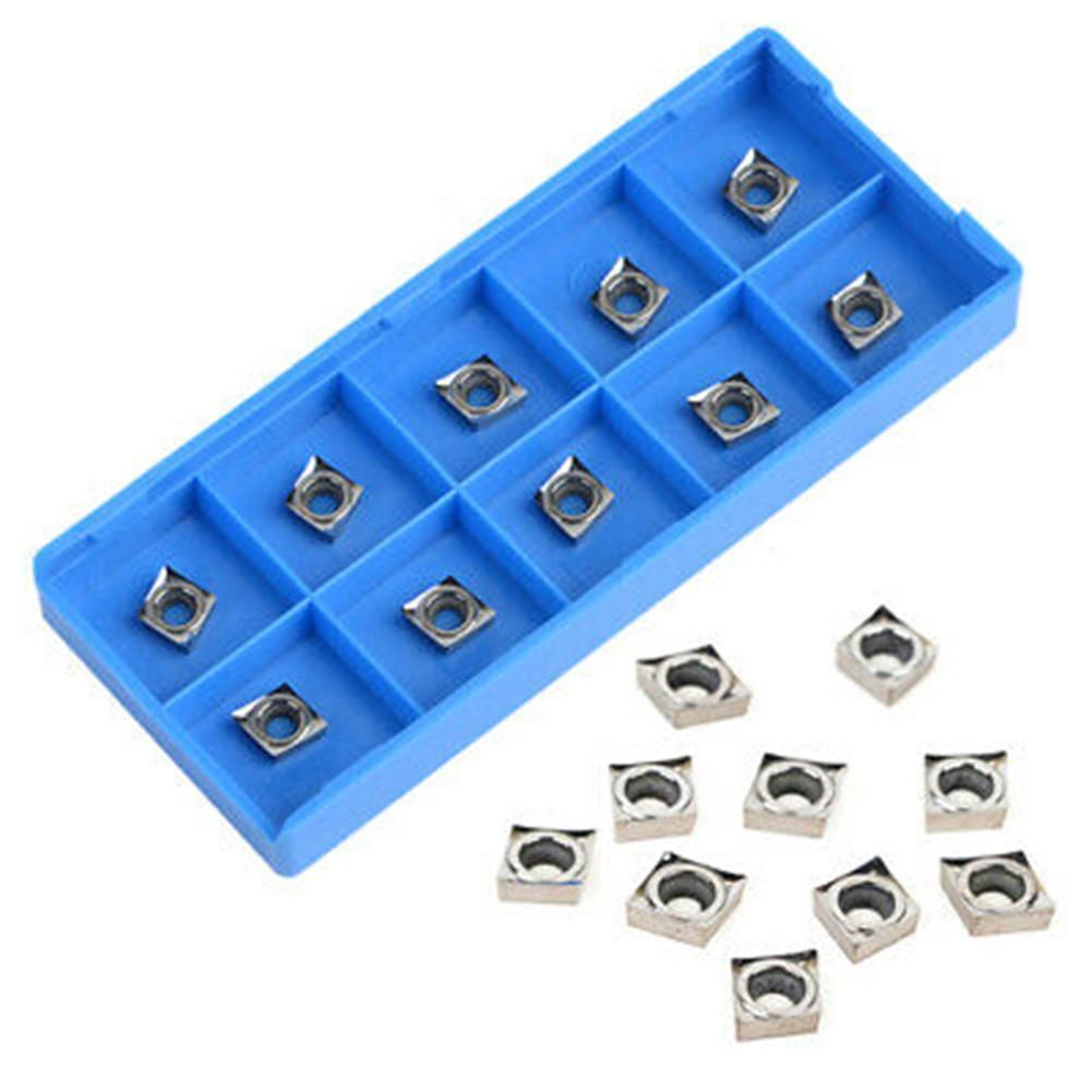 CCGT060204-AK H01 CCGT21.51 Carbide Inserts Cutter Blade CCMT0602 for Aluminum