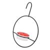 Hummingbird Feeder Beautiful Lightweight Hanging Bird Feeder with 4 Ports for Outdoor Backyard