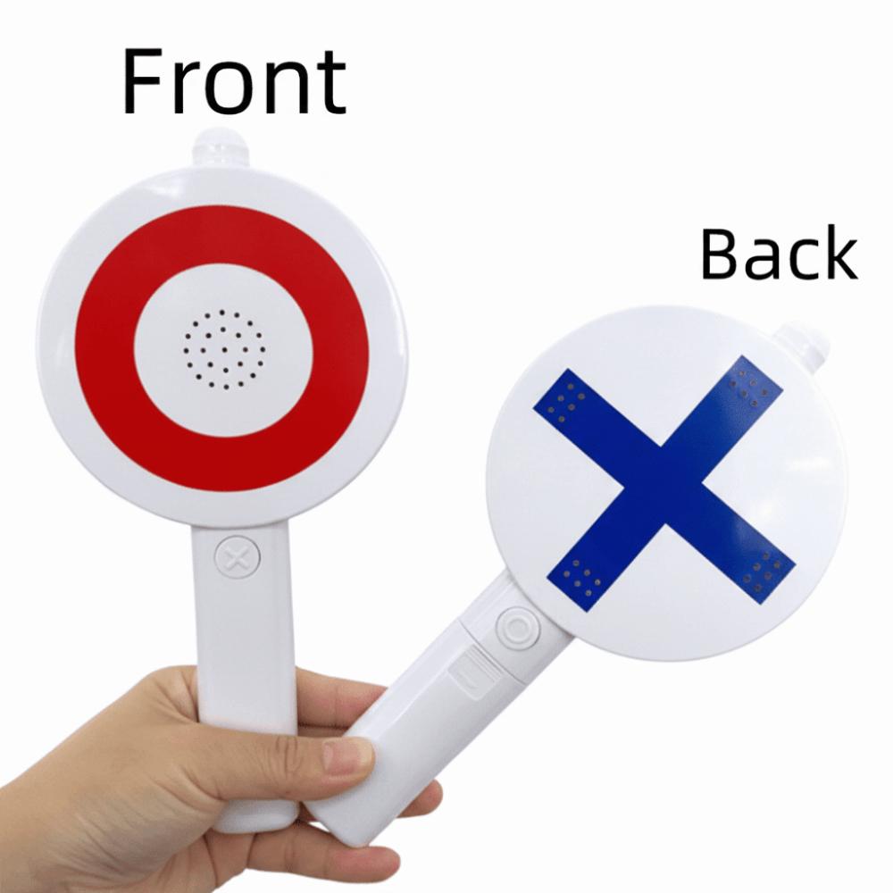Double-Sided Hold Up The Sign Electronic Hand Held Response Card Office Party