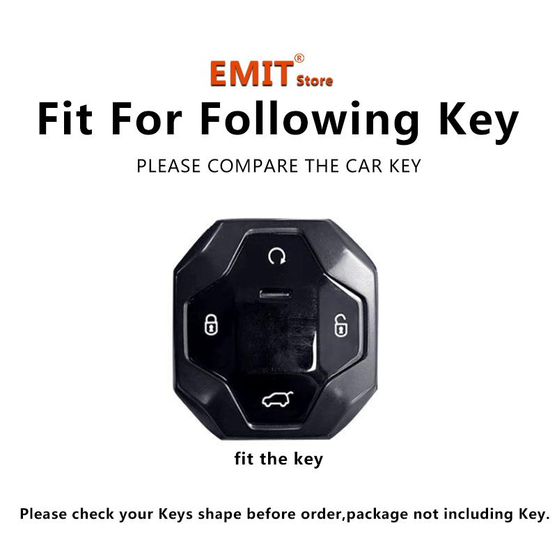 Car Key Case for Chery Jetour T2 Traveler Traveller Pro 2023 2024 Remote Cover Shell Keychain Holder Fob Interior Accessories