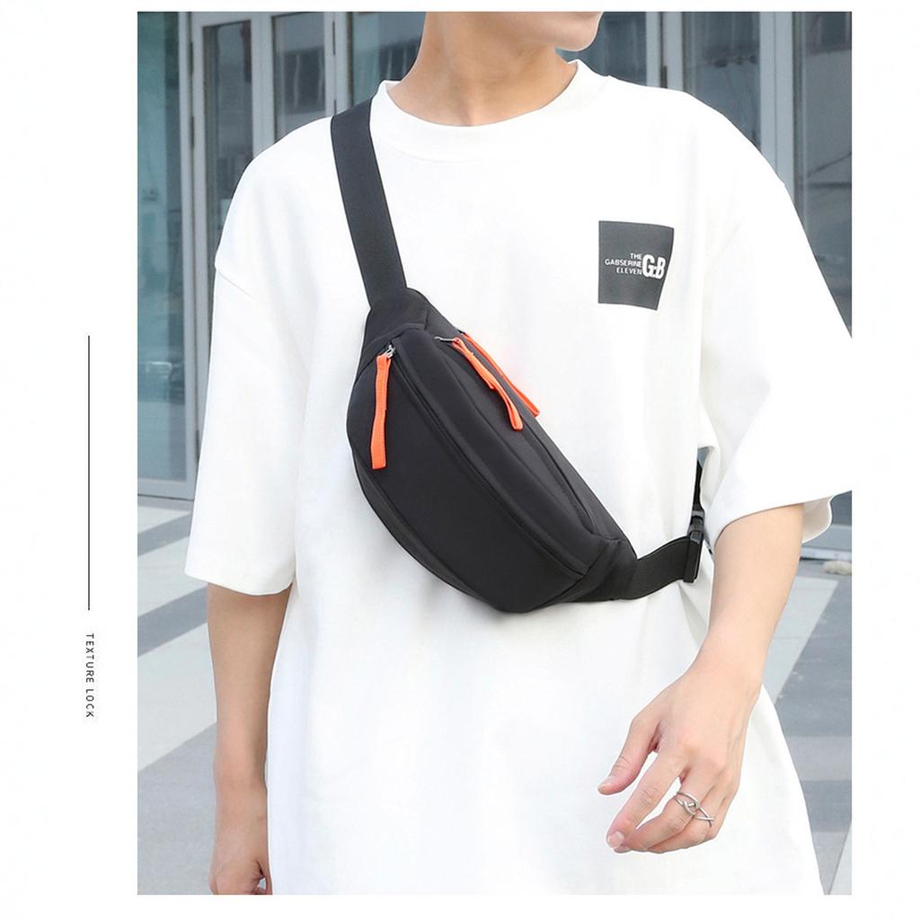 Yellow Green Fashion Banana Chest Bag Men Women Street Casual Fanny Pack Outdoor Sport Single Shoulder Bag