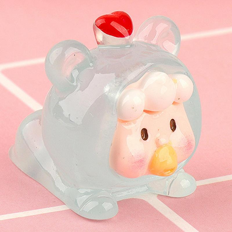 Dashboard Ornament 3D Anime Figure Keychain Charm Funny Car Interior Decorations Dashboard Accessories Car Pendant for Car