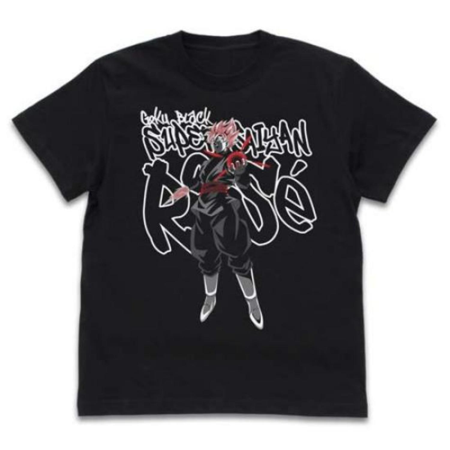 Cospa Dragon Ball Super Goku BLACK Super Saiyan Rose BLACK L Size T-shirt S чёрный