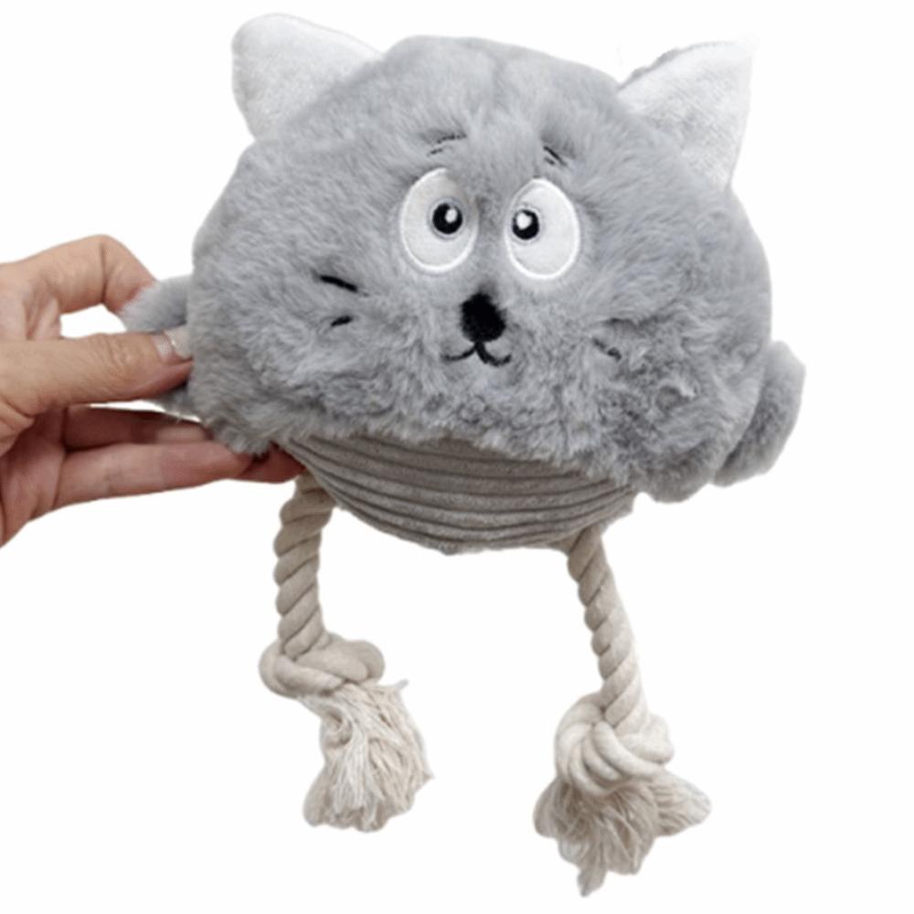 Creative Squeaky Dog Toy Animal Shape Pet Chew Plush Toy Pet Interactive Toys  Relieve Boredom