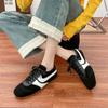 Grape mother summer new retro dad shoes women's trendy cool outer wear high-end sports shoes front lace-up college style