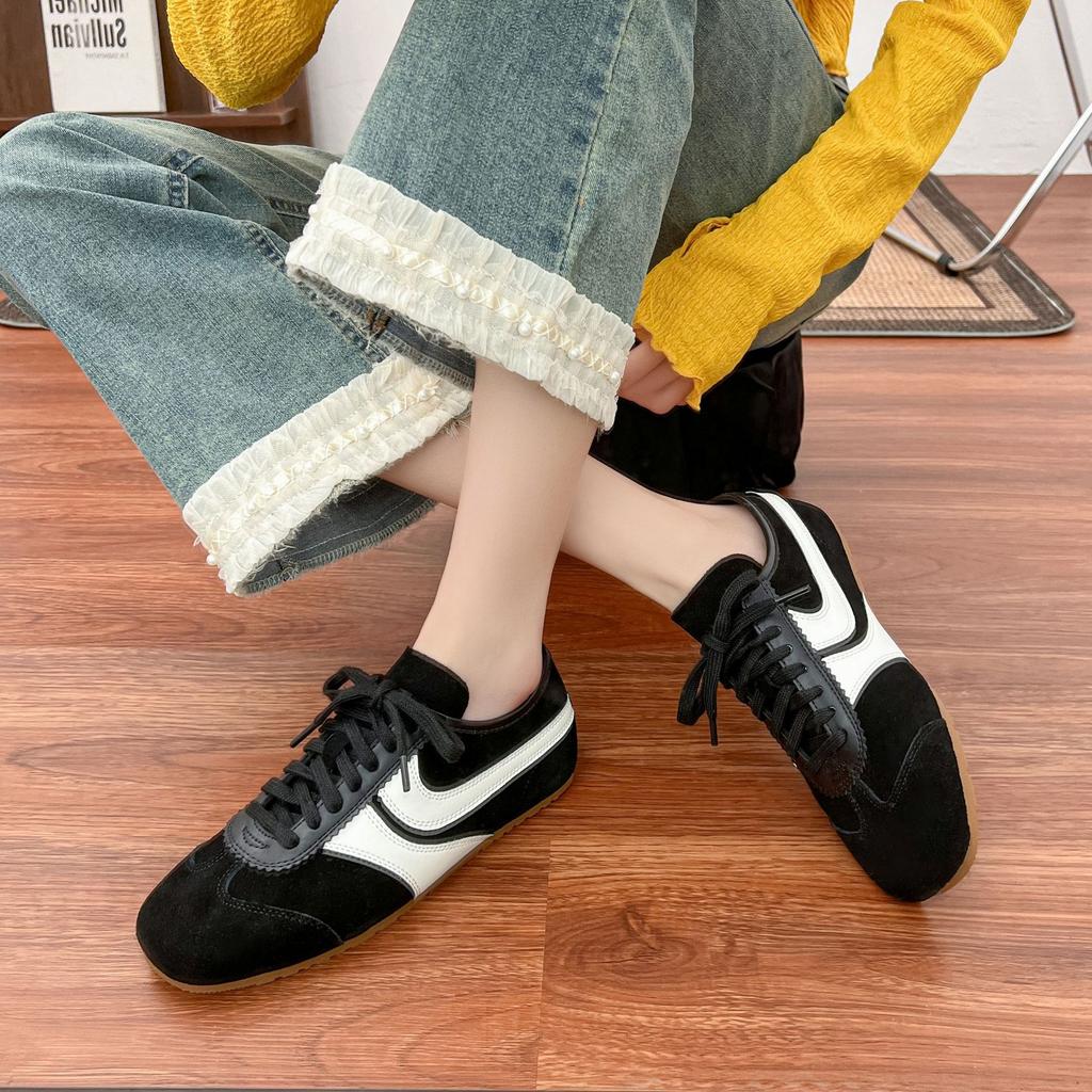 Grape mother summer new retro dad shoes women's trendy cool outer wear high-end sports shoes front lace-up college style