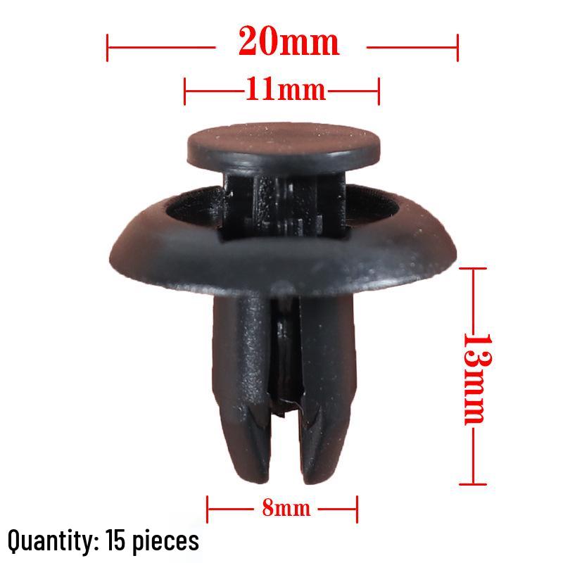 308PCS Bumper & Fender Retainer Clips for Honda, Toyota, Nissan, Mazda Models