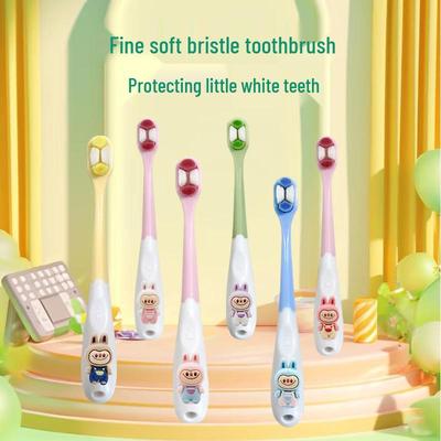 Labubu Cartoon Cat Paw Toothbrush for Children - Soft, Cute, and Gentle On Gums