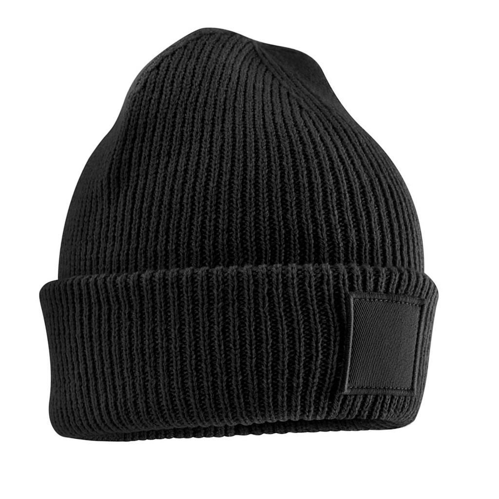 Beechfield Childrens/Kids Tonal Patch Beanie