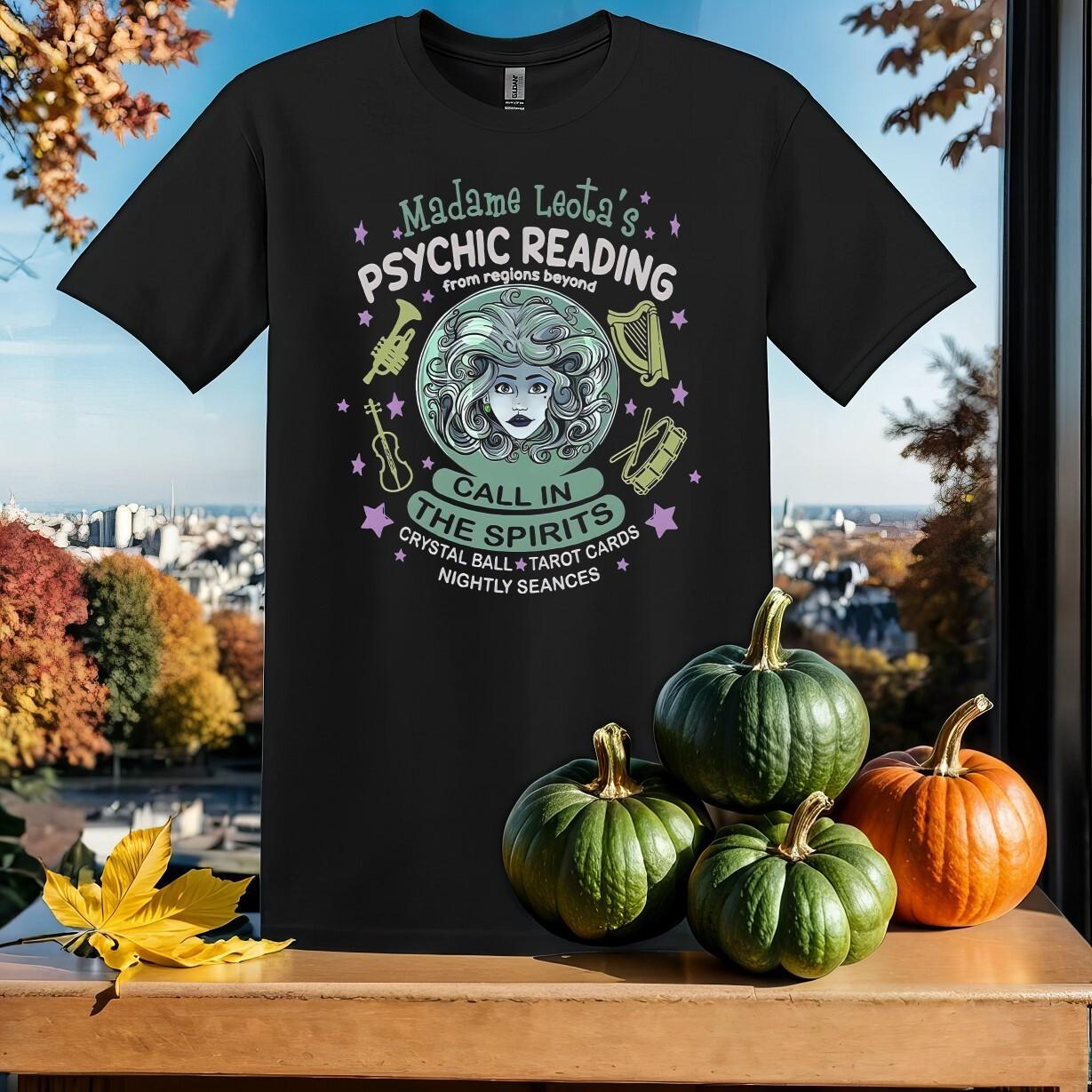 Madame Leota Shirt, The Haunted T-Shirt Mens Womens Tees Top T Shirt Mens Womens Tees Top Men Women Unisex Tshirt SY494 S