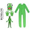 Green Friends Rainbow Cosplay Costume Kids Halloween Fancy Party Dress