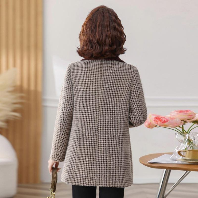 New Mink Autumn and Winter Thickened Coat Long Winter Clothing Winter Women's Clothing Coat Women