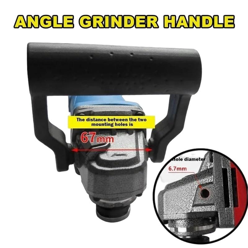 Evrensel Açılı Taşlama Makinesi Yardımcı Sap Şok Emici Kaymaz M8 Sap 100 Tip Açılı Taşlama Makinesi Parlatma Taşlama Makinesi için