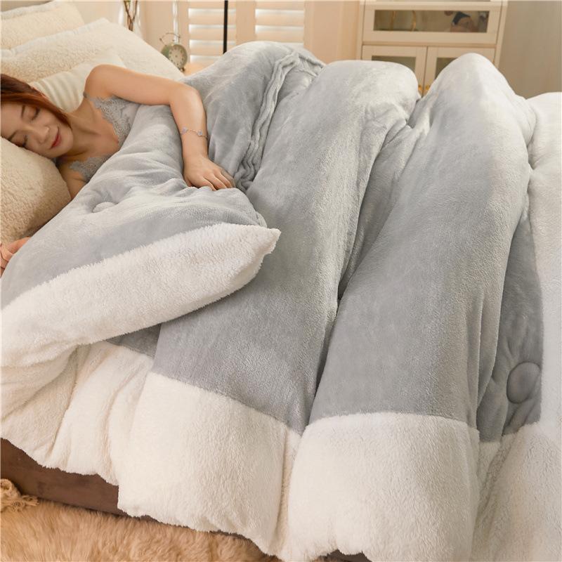 Super Thick Winter Lamb Wool Quilt Winter Quilt Core Thickened To Keep Warm 10 Jin Single Double Student Autumn And Winter
