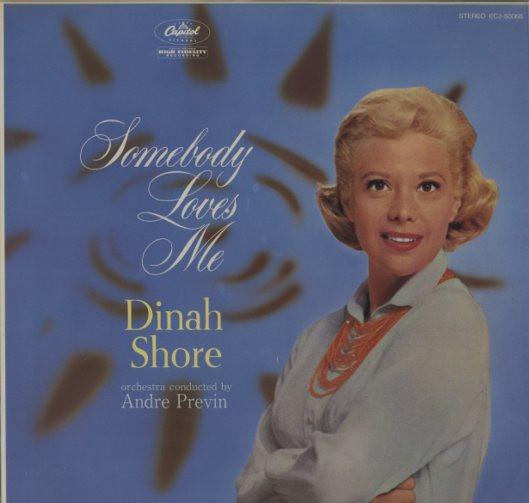 

LP Record DINAH SHORE - Somebody Loves Me ECJ50068 CAPITOL 1981 Japan Obi Pop