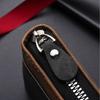 Schoolbag1011 New Men's Wallet, Short Retro Pu Zipper Men's Simple and Fashionable Large-capacity Card Bag Multi-function