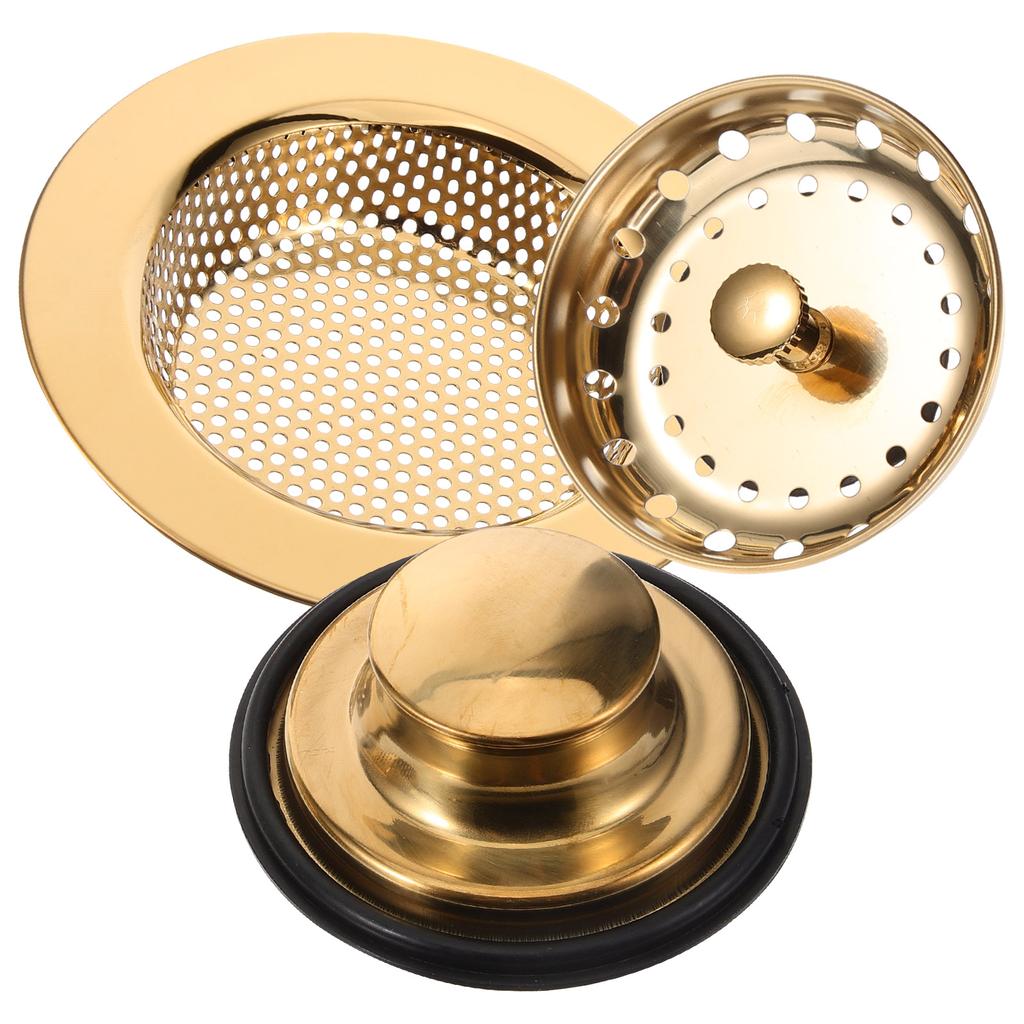 Universal Drain Basket Pool Leaking Strainer Cover Kitchen Sink Filter