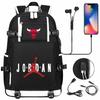 3 Piece School Backpack Set for Students Large Capacity Oxford Cloth Schoolbag with Shoulder Strap and Pencil Case