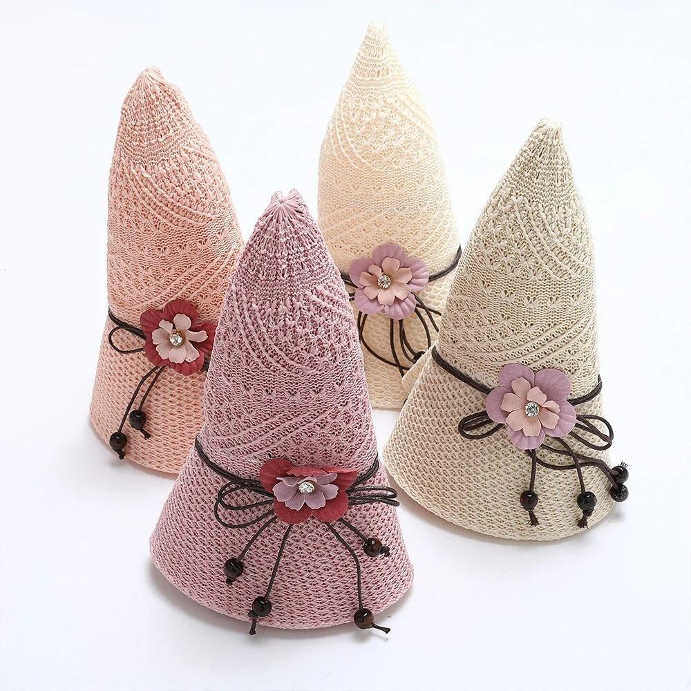 Cotton Polyester Straw Hat Ventilate Sun Hat New Beach Hat