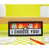 Pokemon "I Choose You" 12 x 5 Inch Framed MDF Wall Art